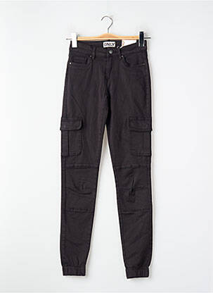 Pantalon cargo noir ONLY femme