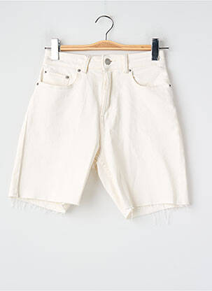 Short taille haute taille haute beige JJXX femme