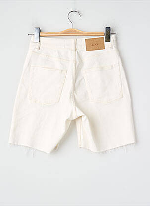 Short taille haute taille haute beige JJXX femme