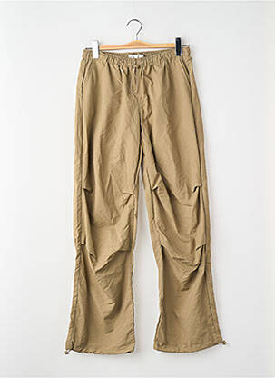 Pantalon large gris JACQUELINE DE YONG femme