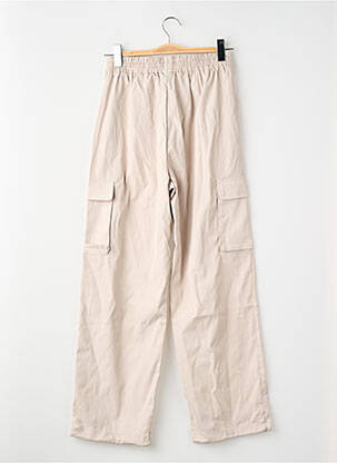 Pantalon cargo coupe droite gris ONLY femme