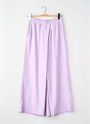 Pantalon large violet VERO MODA femme