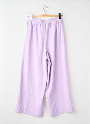 Pantalon large violet VERO MODA femme