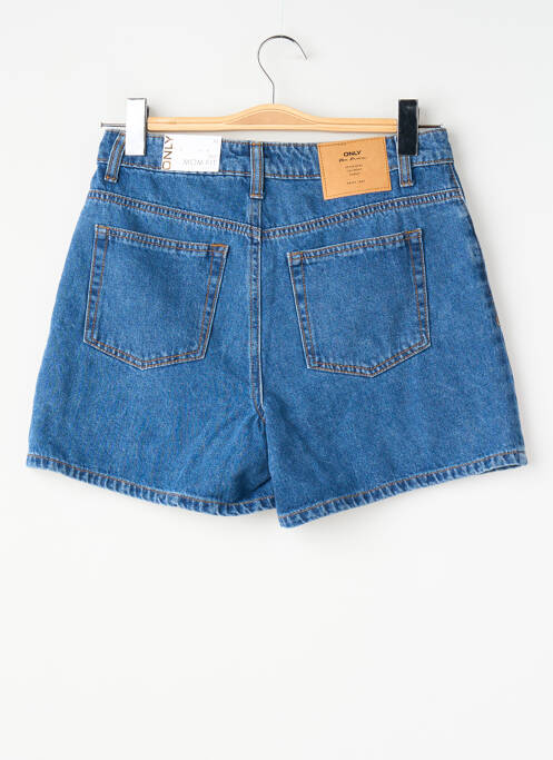 Short coupe droite bleu ONLY femme