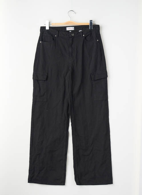 Pantalon droit taille haute taille haute noir ONLY femme