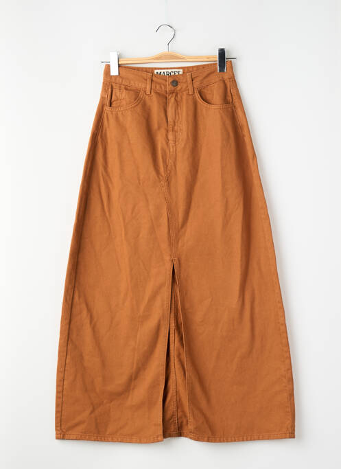 Jupe longue marron LE FABULEUX MARCEL DE BRUXELLES femme