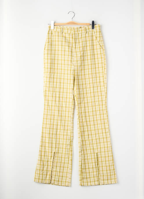 Pantalon droit jaune DAISY STREET femme