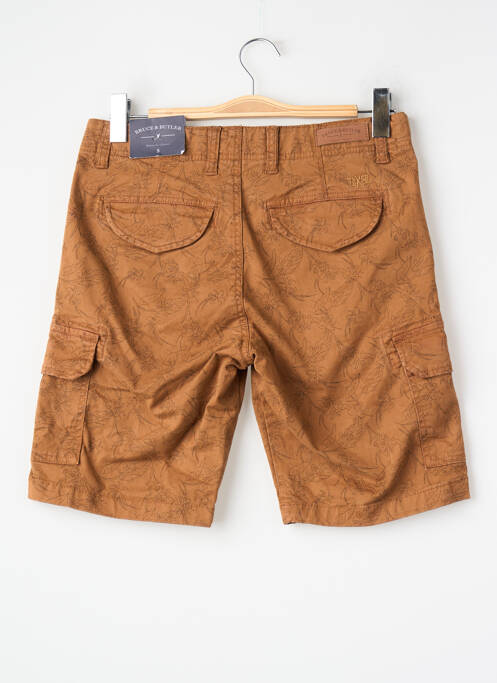 Bermuda marron BRUCE & BUTLER  homme