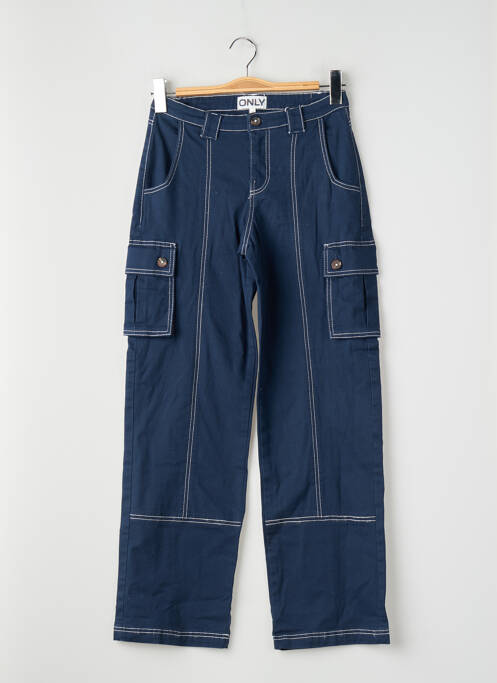 Pantalon cargo bleu ONLY femme