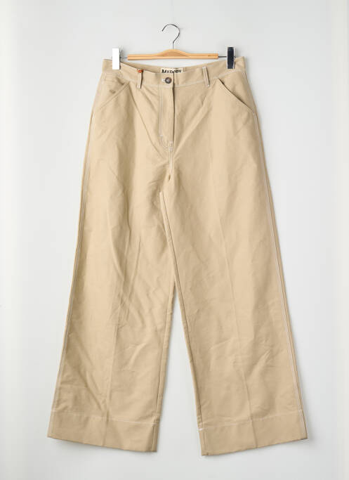 Pantalon large beige LE FABULEUX MARCEL DE BRUXELLES femme