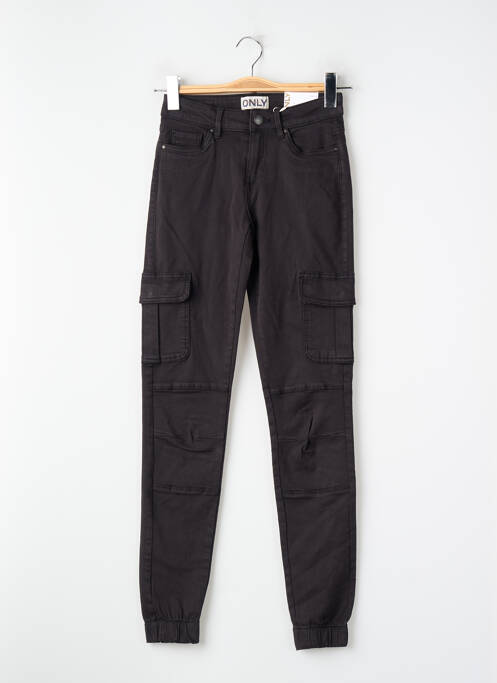 Pantalon cargo noir ONLY femme