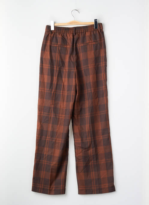 Pantalon droit marron NEON & NYLON femme