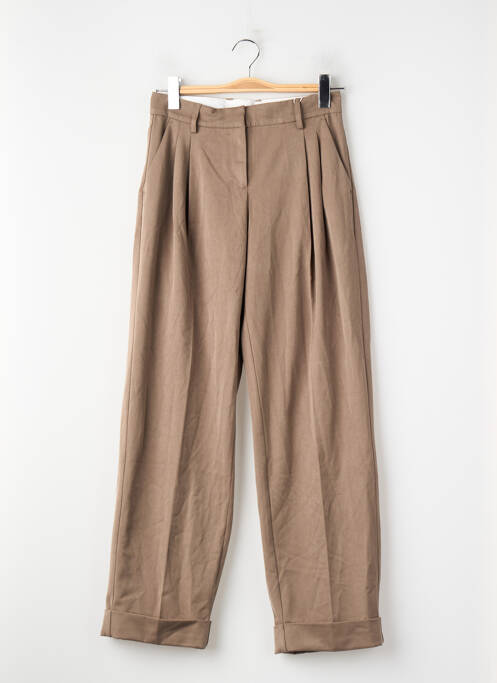 Pantalon droit taille normale taille normale gris ONLY femme