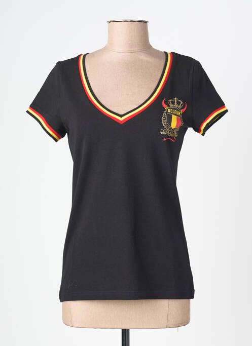 T-shirt noir ZEB STYLE LAB  femme