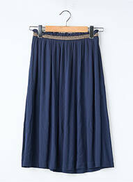 Jupe mi-longue bleu CYRILLUS femme