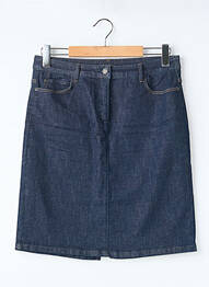 Jupe courte bleu CAROLL femme