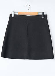 Jupe courte noir COMPTOIR DES COTONNIERS femme