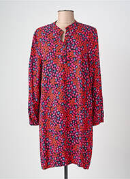 Robe mi-longue rouge LA FEE MARABOUTEE femme