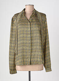 Chemisier jaune COTELAC femme