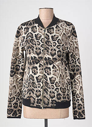 Gilet manches longues noir BLEU DE SYM femme
