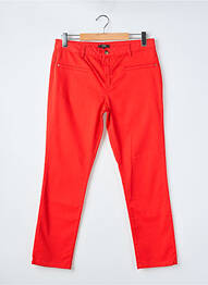 Pantalon slim rouge NINA KALIO femme