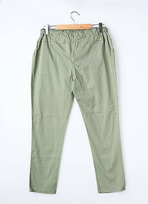 Pantalon droit vert KAKIE femme