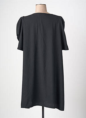 Robe mi-longue noir LADY LOL femme