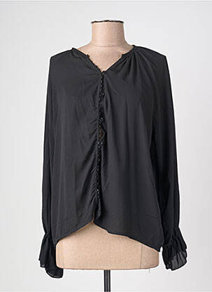 Chemisier noir DONA LISA femme