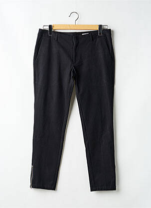 Pantalon droit noir REIKO femme
