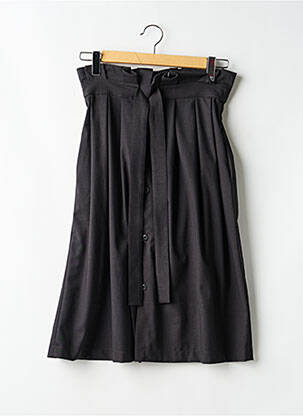 Jupe mi-longue gris OPULLENCE femme
