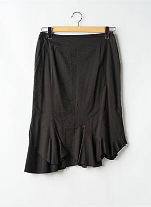 Jupe mi-longue noir LOLA femme