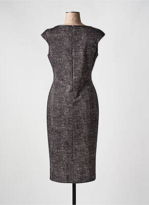 Robe mi-longue noir IMPERIAL femme