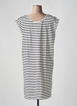 Robe courte blanc DES PETITS HAUTS femme