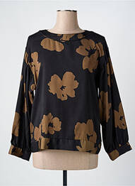 Tunique manches longues noir LA FEE MARABOUTEE femme