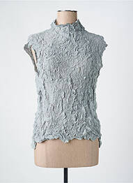 T-shirt gris ISSEY MIYAKE femme