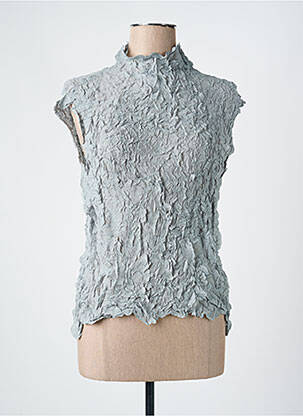 T-shirt gris ISSEY MIYAKE femme