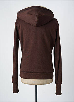 Gilet manches longues marron UNITED COLORS OF BENETTON femme