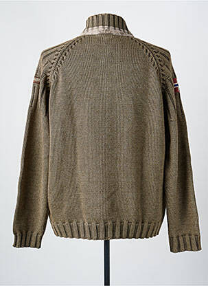 Pull marron NAPAPIJRI homme