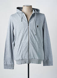 Sweat-shirt à capuche gris HOM homme