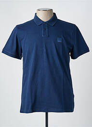 Polo bleu HUGO BOSS homme