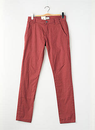 Pantalon chino rouge SHINE homme