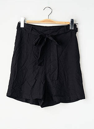 Short coupe droite noir VILA femme