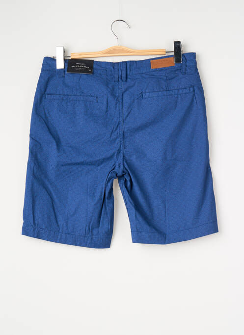 Bermuda bleu BRUCE & BUTLER  homme