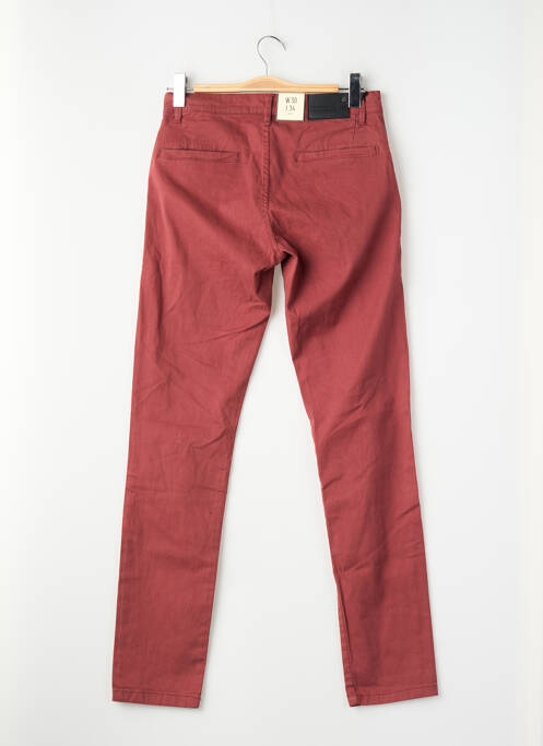 Pantalon chino rouge SHINE homme