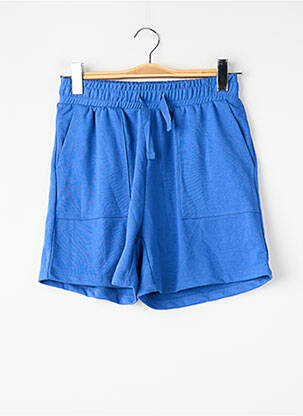 Short bleu JACQUELINE DE YONG femme