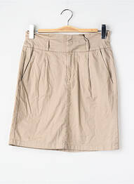 Jupe courte beige VERO MODA femme