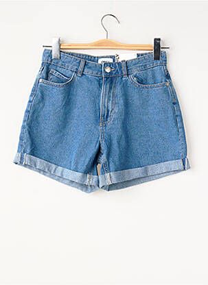 Short finition revers bleu ONLY femme