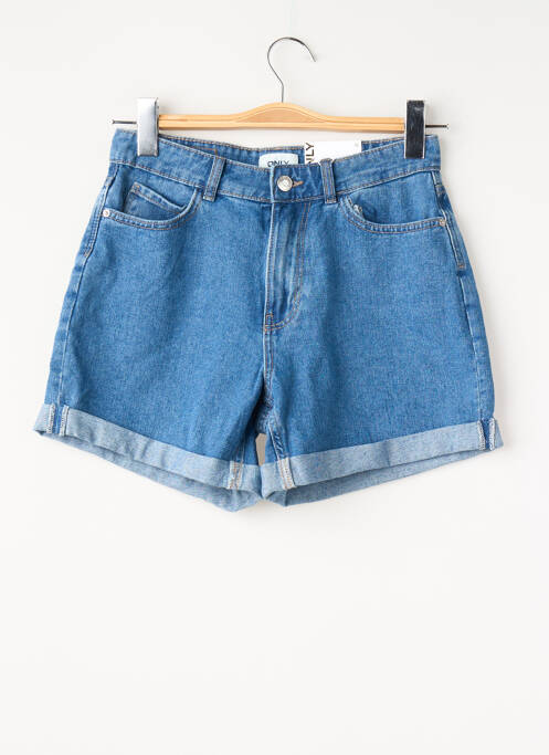 Short finition revers bleu ONLY femme