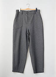 Pantalon droit gris B.YOUNG femme