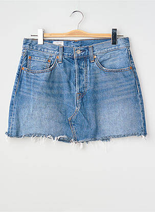 Jupe courte bleu LEVI'S femme
